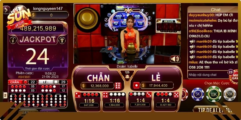 Cách nghe tiếng xóc đĩa nhận biết âm thanh quân vị
