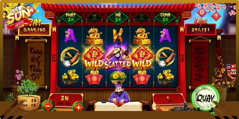 Mẹo kiếm tiền khủng từ game Slot Ông Đồ Sunwin20